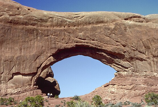 North Window Arch, Utah, USA.