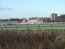 The racecourse from the south-east