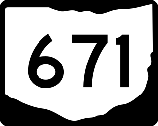<span class="mw-page-title-main">Ohio State Route 671</span> State highway in Vinton County, Ohio, US