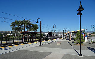 <span class="mw-page-title-main">Oak station (RTD)</span> Light rail station in Lakewood, Colorado