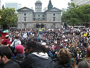 Occupy Portland, first day.jpg