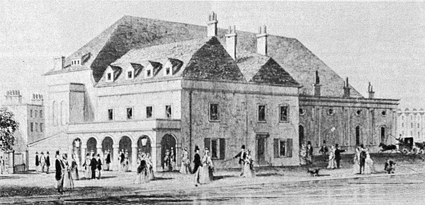 The old Sadler's Wells, demolished to make way for Baylis's theatre