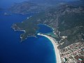 Ansicht von Ölüdeniz mit Lagune