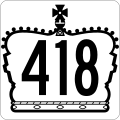 File:Ontario 418 crown.svg