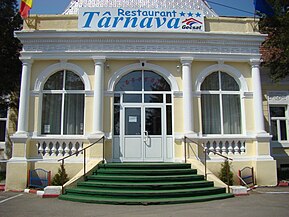 Fostul cazinou, în prezent „Restaurant Târnava” (clădire monument istoric)