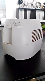 Humidificador de aire evaporativo Orion.