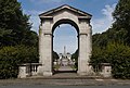 * Nomination Grade II listed arch at the entrance to the Hillsborough Memorial Garden in Port Sunlight. Beyond is the war memorial and in the distance, Lady Lever art gallery. -- Rodhullandemu 20:10, 1 August 2020 (UTC) * Promotion  Support Good quality IMO.--PJDespa 22:50, 1 August 2020 (UTC)