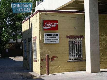 View of Canteen Lunch in the Alley