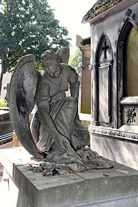 Ange (1890), sépulture Bernard, Paris, cimetière du Père-Lachaise.