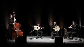 A group of Syrian musicians from Aleppo P1480908 Ensemble Ramel Aleppo (16163468170).jpg