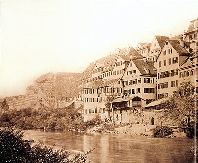 P Sinner - Bezei neben dem Hölderlinturm ca.1870 (Wwm016).jpg