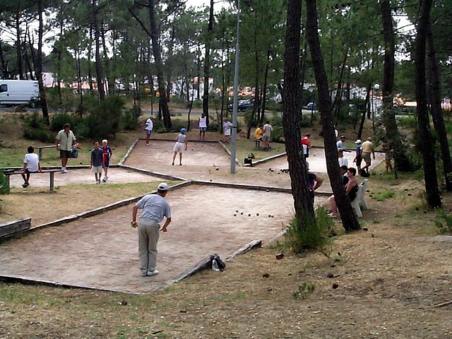 Boule-Spiel in Frankreich