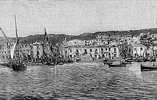 Panorama di Carloforte (xilografia, 1901)