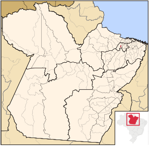 Localização de Ananindeua