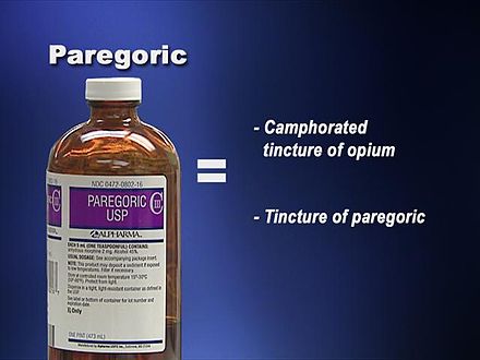 Bottle of Paregoric
