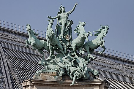 Georges Récipon, L'Harmonie dominant la Discorde (1898-1901), Paris, Grand Palais.