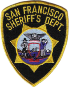 Patch des Sheriff-Büros von San Francisco