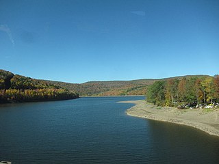 Pepacton Reservoir reservoir in Delaware County, New York