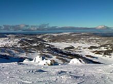 Perisher Valley, NSW, from near the summit of Mount Perisher. Perisher from Mount Perisher.jpg