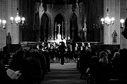 English: A concert of Les Petits Chanteurs de Passy in the Church Saint Germain l'Auxerrois in Paris.