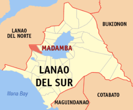 Kaart van Madamba