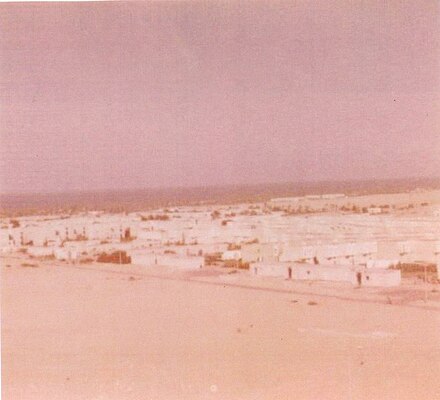 Yamit in the Sinai, between 1975 and 1980, evacuated by Israel in 1982