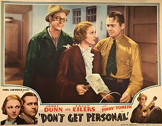 <i>Dont Get Personal</i> (1936 film) 1936 film by William Nigh