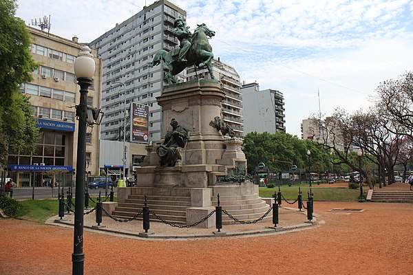 Plaza Italia, a focal point in Palermo Viejo.