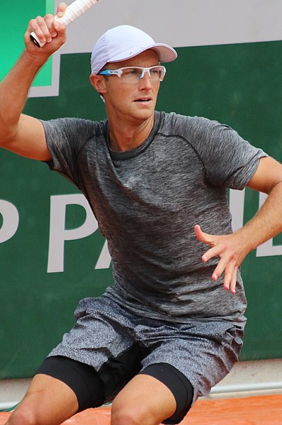Polansky at the 2018 French Open
