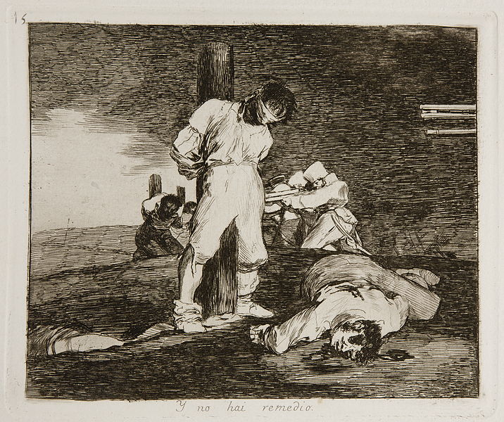 File:Prado - Los Desastres de la Guerra - No. 15 - Y no hai remedio.jpg