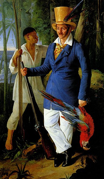 File:Prinz Maximilian zu Wied-Neuwied mit Joachim Quäck auf der Jagd im brasilianischen Urwald.jpg