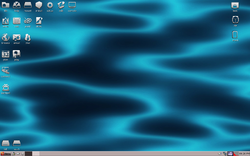 Puppy Linux 5.10 desktop running in RAM Puppy Linux 5.1.0.png
