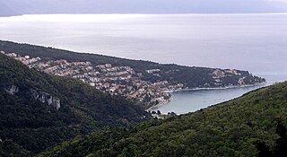 <span class="mw-page-title-main">Rabac</span> Village in Istria County, Croatia