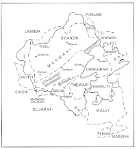 Rajasthani dialects.gif