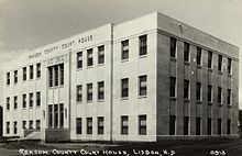 Ransom County Courthouse, c. 1938-1940 Ransom County Courthouse.jpg