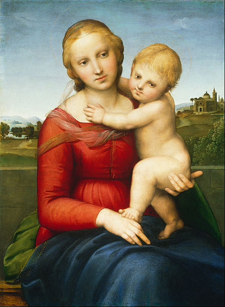 File:Raphael - The Small Cowper Madonna - Google Art Project.jpg