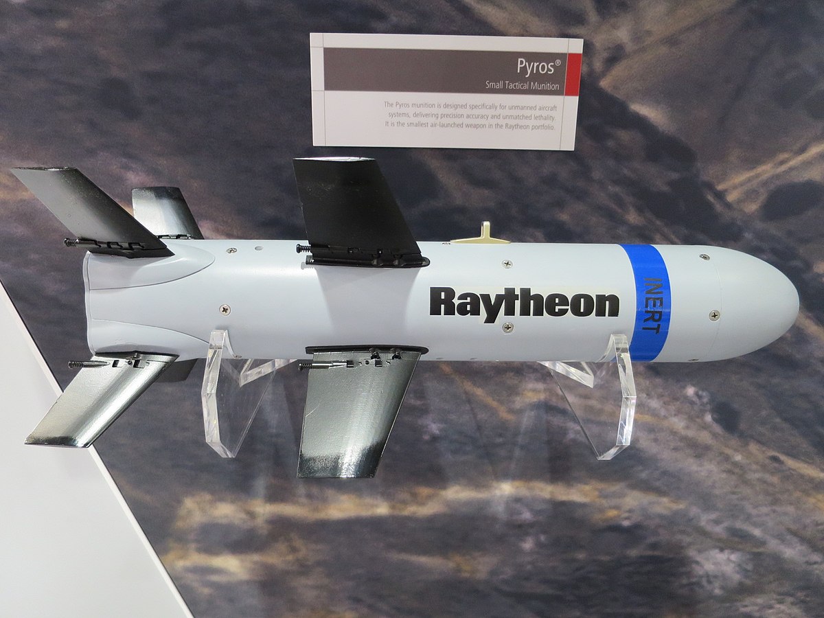 Raytheon Small Tactical Munition (STM) Laser-Guided Mini-Gluide  Bomb/Precision-Guided Munition with Semi-Active Laser-Seeker and GPS/INS  Guidance for Close Air Support (CAS) and Ground-Attack Missions –   (DR): An online tactical