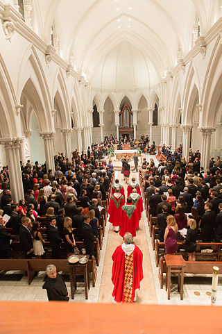 <span class="mw-page-title-main">Red Mass</span> Liturgy in the Roman Catholic Church for members of the legal profession