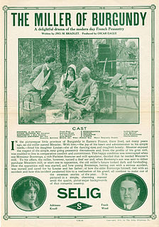 <i>The Miller of Burgundy</i> 1912 American film