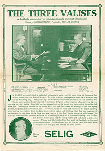 Eliberați pliantul pentru TREI VALERE, 1912.jpg