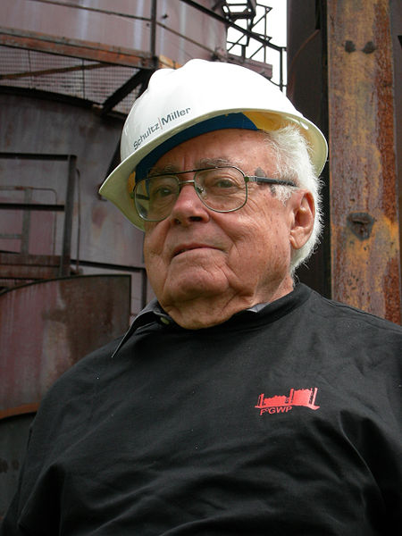 2007 photo of landscape architect Richard Haag, designer of the park