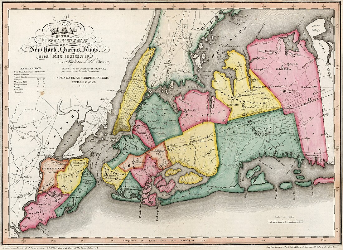 List of former municipalities in New York City