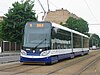 A Škoda 15 T class tram in Riga in 2010