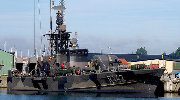 HSwMS Ystad of the Swedish Navy 2017.