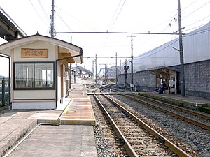 六渡寺車站全貌（2009年2月）