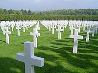 A World War I graveyard in northern France