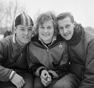 Willy de Beer Dutch Speed skater