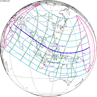 Solar Eclipse Of October 24 1995 Wikipedia