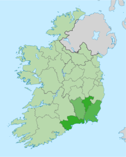 South-East Region, Ireland NUTS region and strategic planning area in Ireland