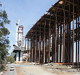 Completed falsework